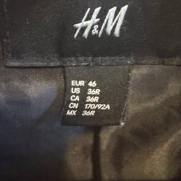 H&M Pea Coat - Picture 2 of 4